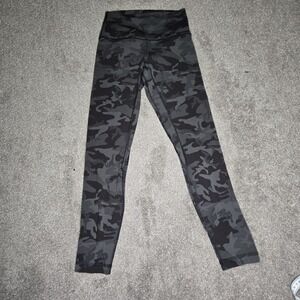 Lululemon Align Pant‎ *Full Length 33" Incognito Camo Multi Gator Green